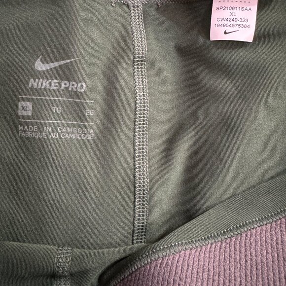 Nike WNBA Team Player Issue Compression Pants Green Womens CW4249-323 NEW - Picture 15 of 16